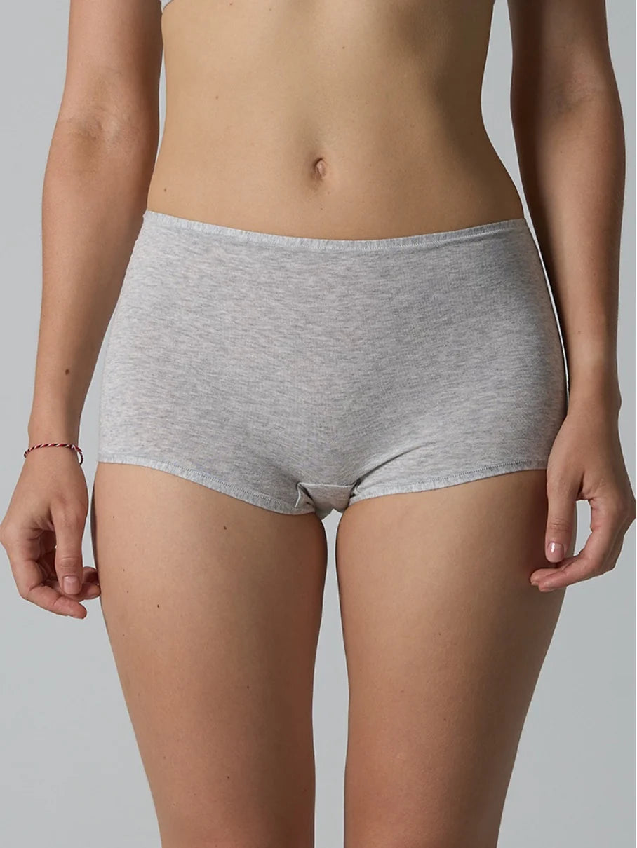 Boyshort-Unterwäsche aus Baumwolle